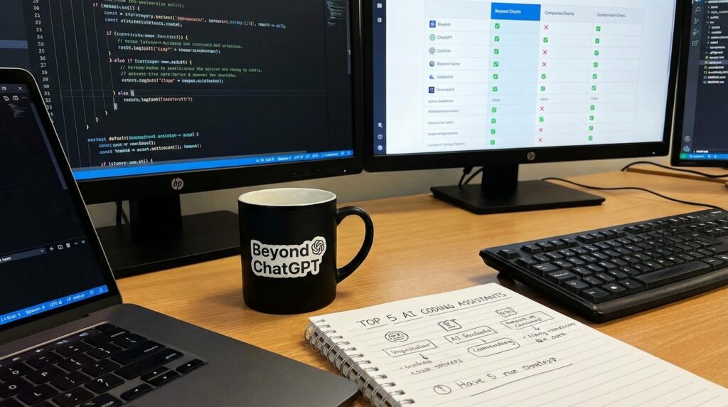 Beyond ChatGPT: Comparing the Top 5 Specialist AI Coding Assistants