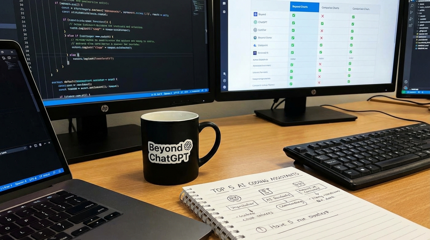 Beyond ChatGPT: Comparing the Top 5 Specialist AI Coding Assistants