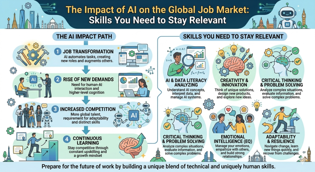 The Impact of AI on the Global Job Market: Skills You Need to Stay Relevant