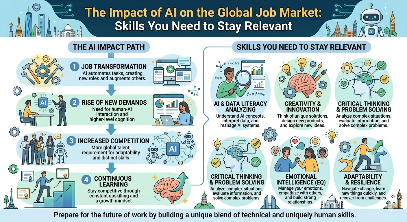 The Impact of AI on the Global Job Market: Skills You Need to Stay Relevant