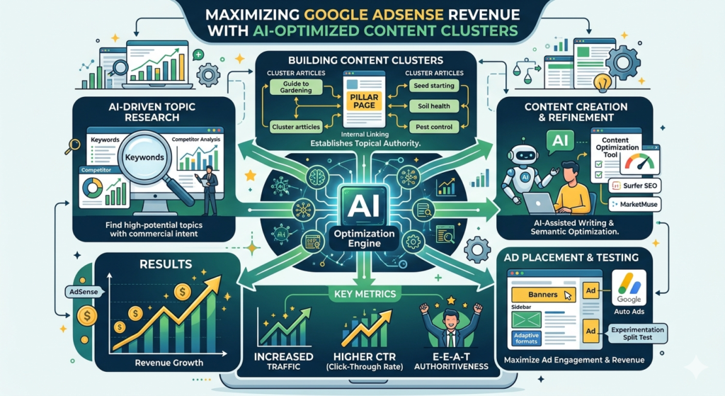 Maximizing Google AdSense Revenue with AI-Optimized Content Clusters