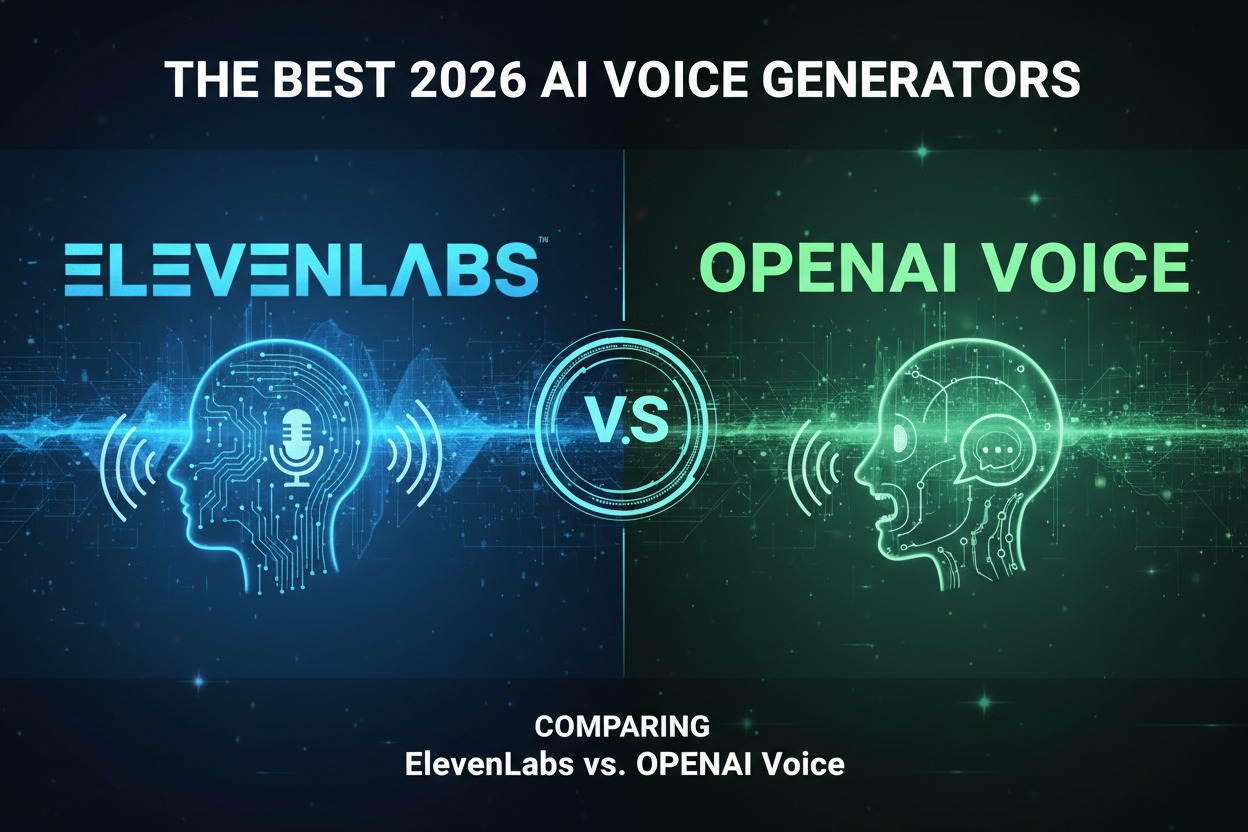 The Best 2026 AI Voice Generators: Comparing ElevenLabs vs. OpenAI Voice