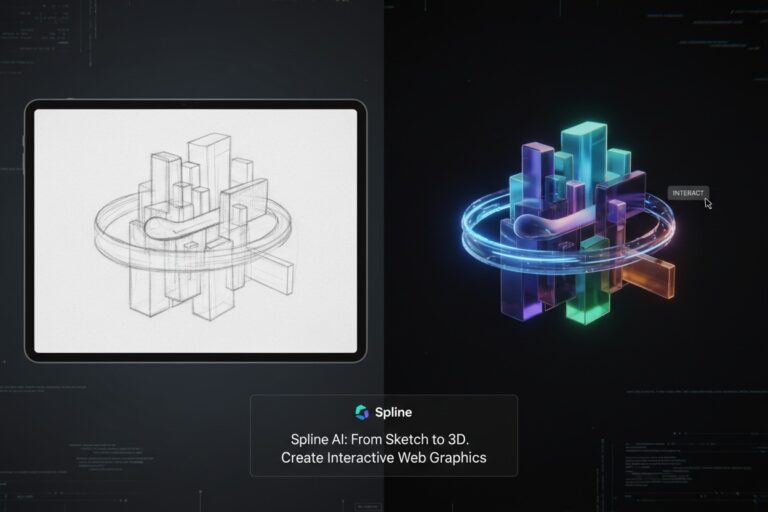 From Sketch to 3D: Using Spline AI to Create Interactive Web Graphics