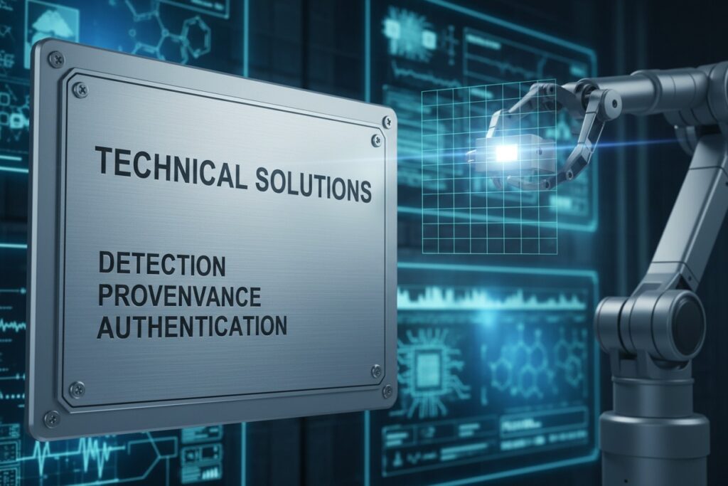 Technical Solutions: Detection, Provenance, and Authentication