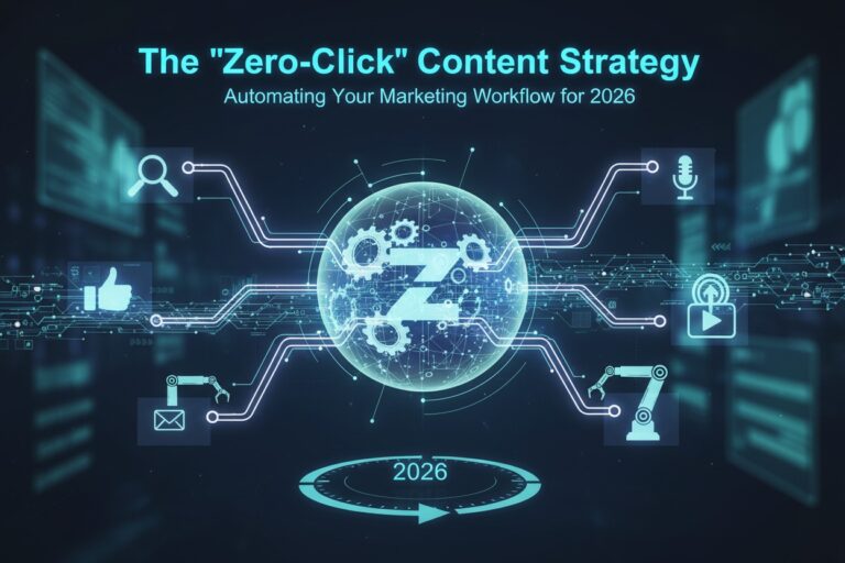 The "Zero-Click" Content Strategy: Automating Your Marketing Workflow for 2026