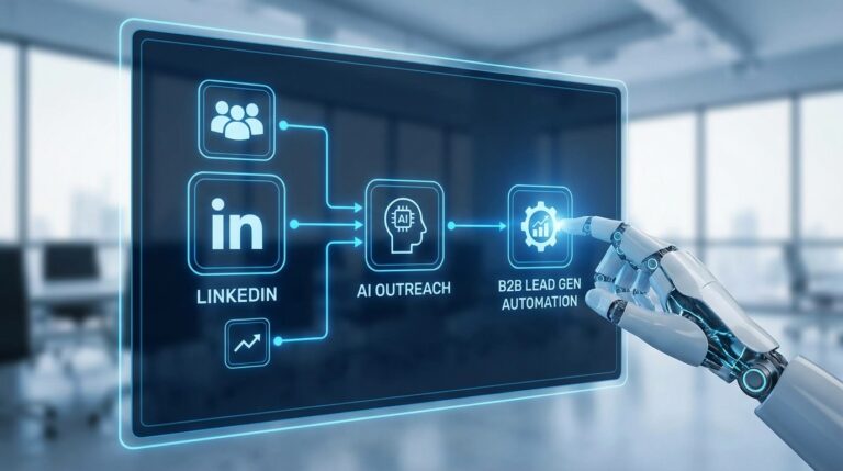 Automating B2B Lead Generation Using LinkedIn and AI Outreach Tools