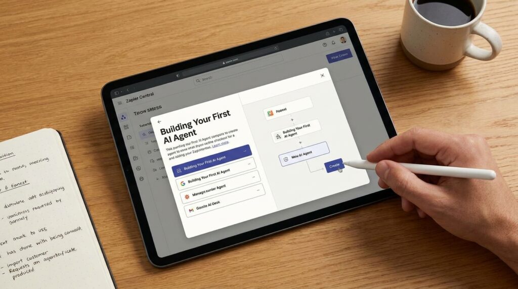Building Your First AI Agent: A Guide to Zapier Central for Beginners