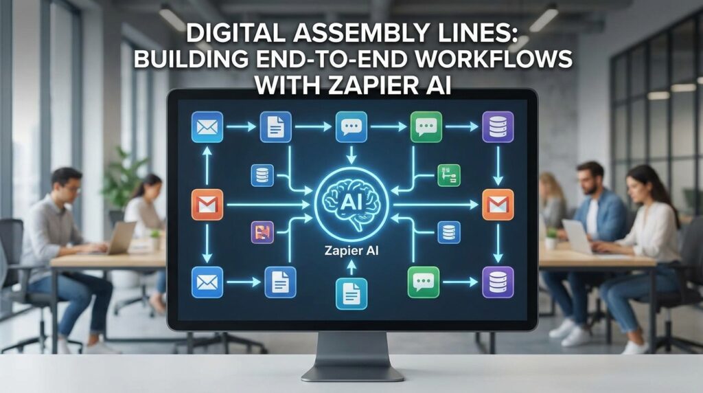 Digital Assembly Lines: How to Build End-to-End Workflows with Zapier AI
