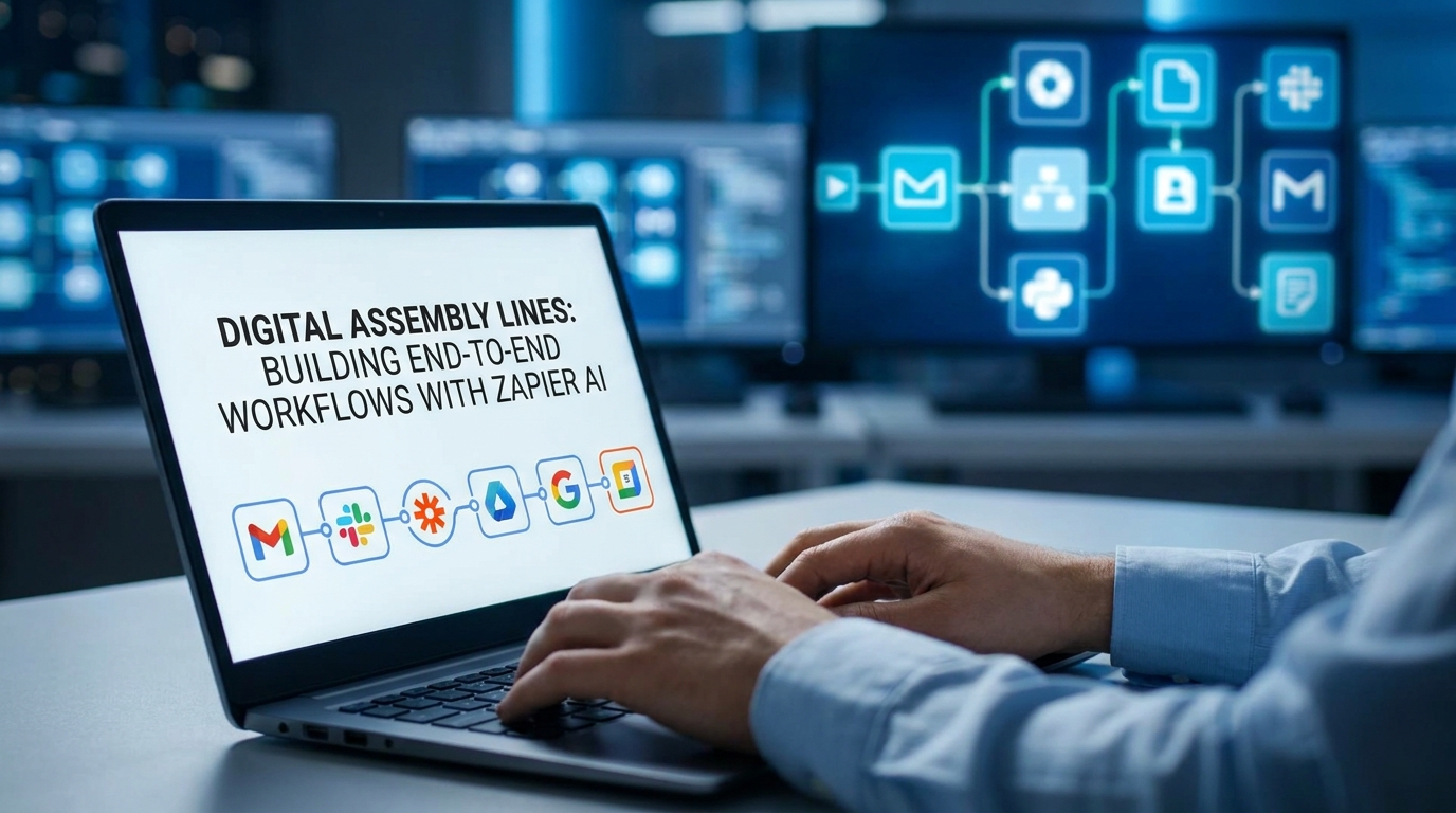 Digital Assembly Lines: How to Build End-to-End Workflows with Zapier AI