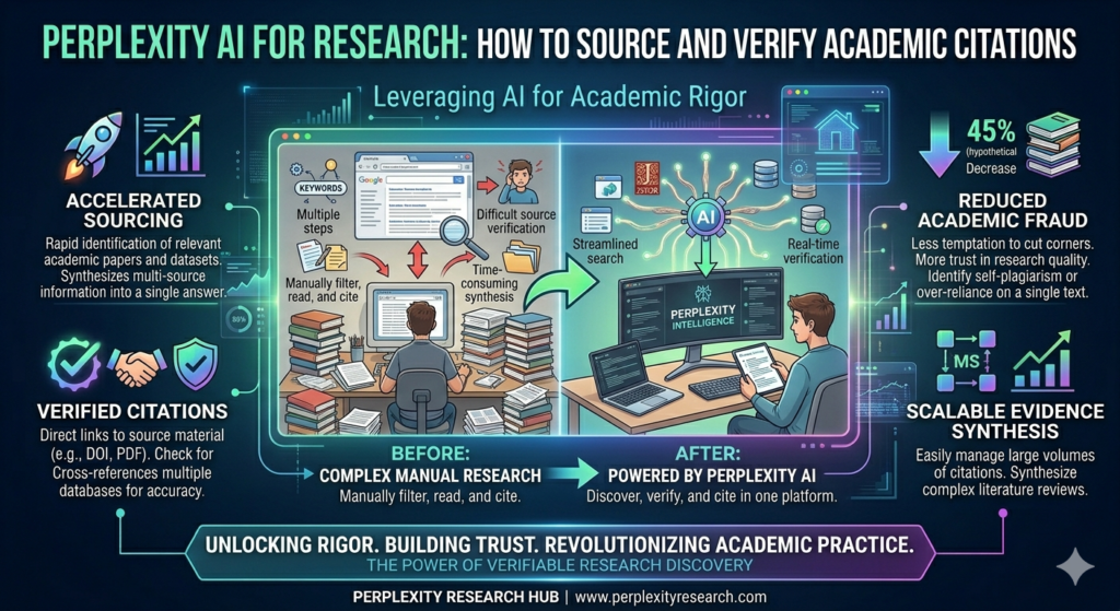 Perplexity AI for Research: How to Source and Verify Academic Citations