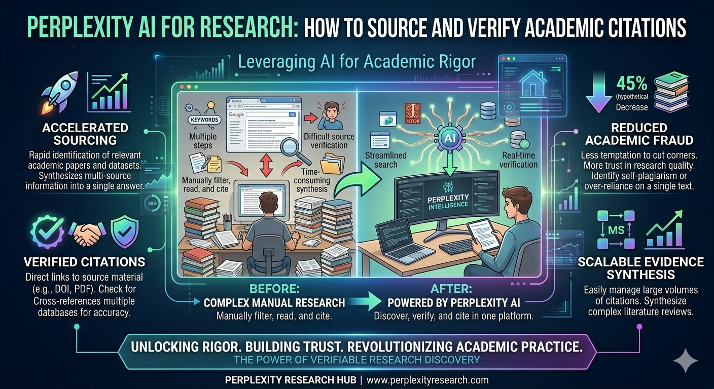 Perplexity AI for Research: How to Source and Verify Academic Citations