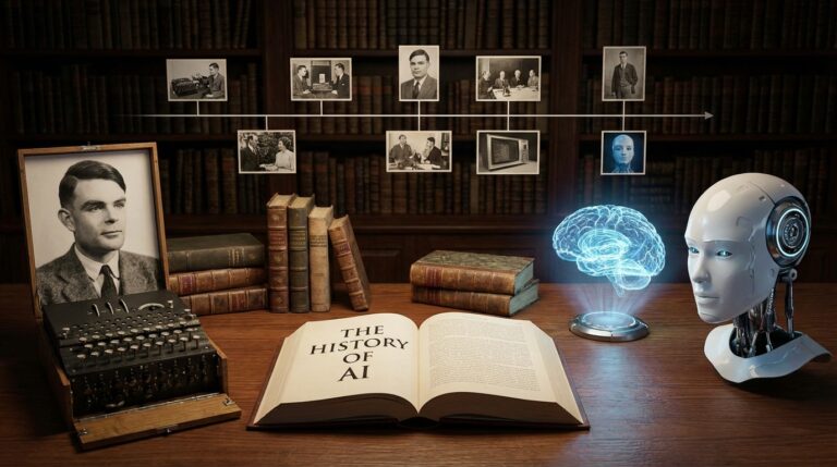 The History of AI: From Alan Turing to the Era of General Intelligence (AGI)