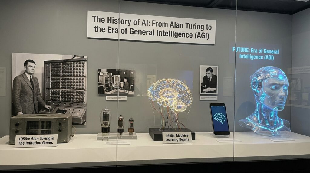 The History of AI: From Alan Turing to the Era of General Intelligence (AGI)