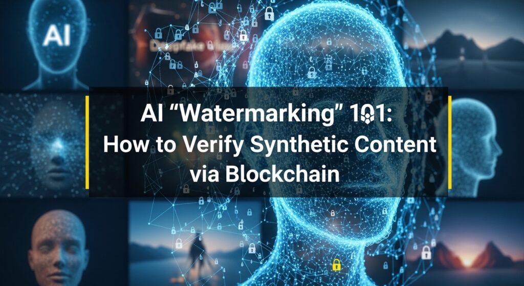 AI "Watermarking" 101: How to Verify Synthetic Content via Blockchain