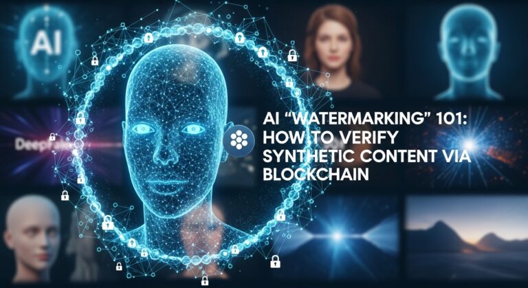 AI "Watermarking" 101: How to Verify Synthetic Content via Blockchain