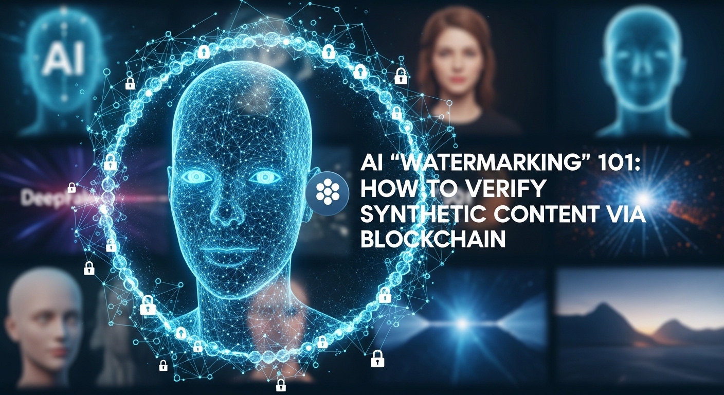 AI "Watermarking" 101: How to Verify Synthetic Content via Blockchain
