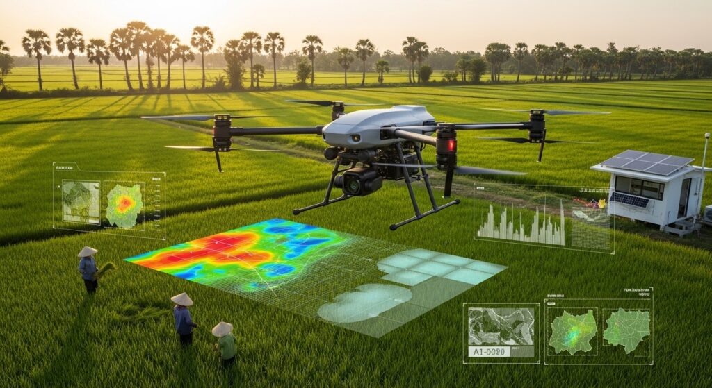 Precision Agriculture: How AI Drones are Optimizing Crop Yields in SE Asia