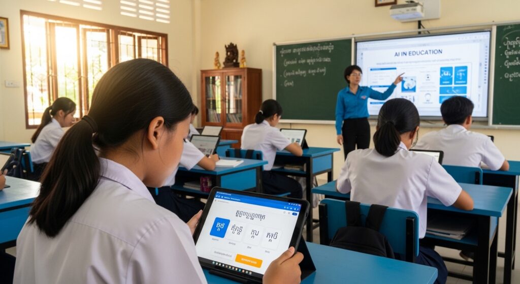 AI in the Classroom: How Schools in Cambodia are Adapting to Generative Tech