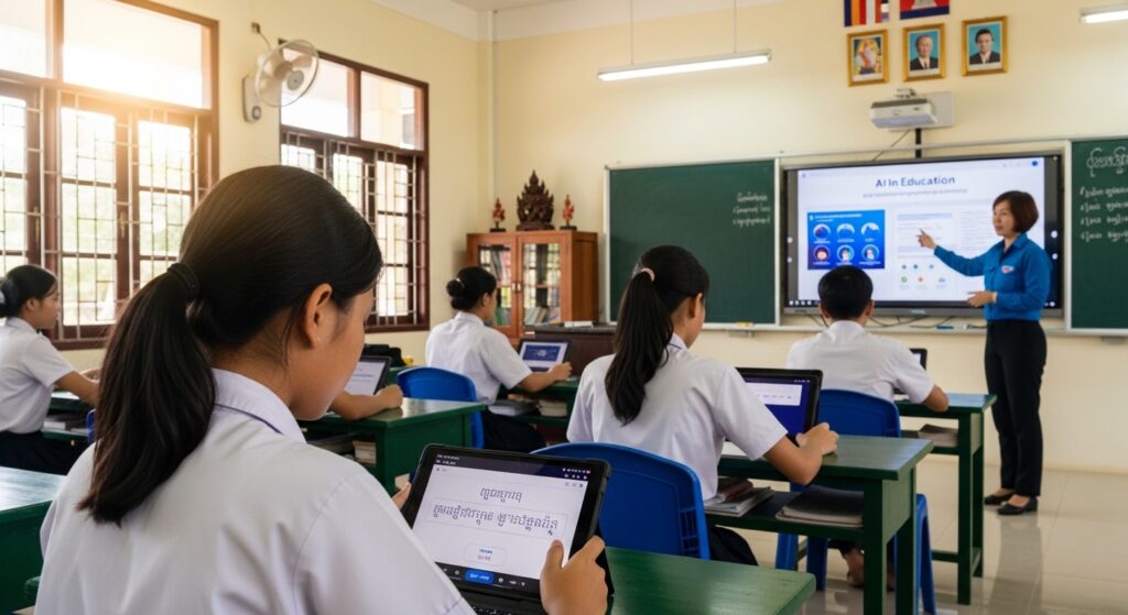 AI in the Classroom: How Schools in Cambodia are Adapting to Generative Tech