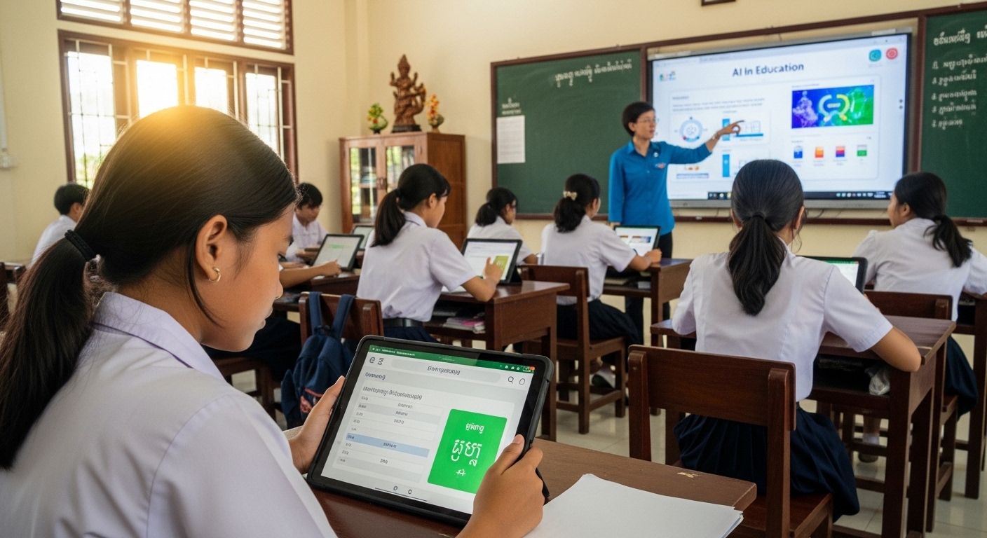 AI in the Classroom: How Schools in Cambodia are Adapting to Generative Tech