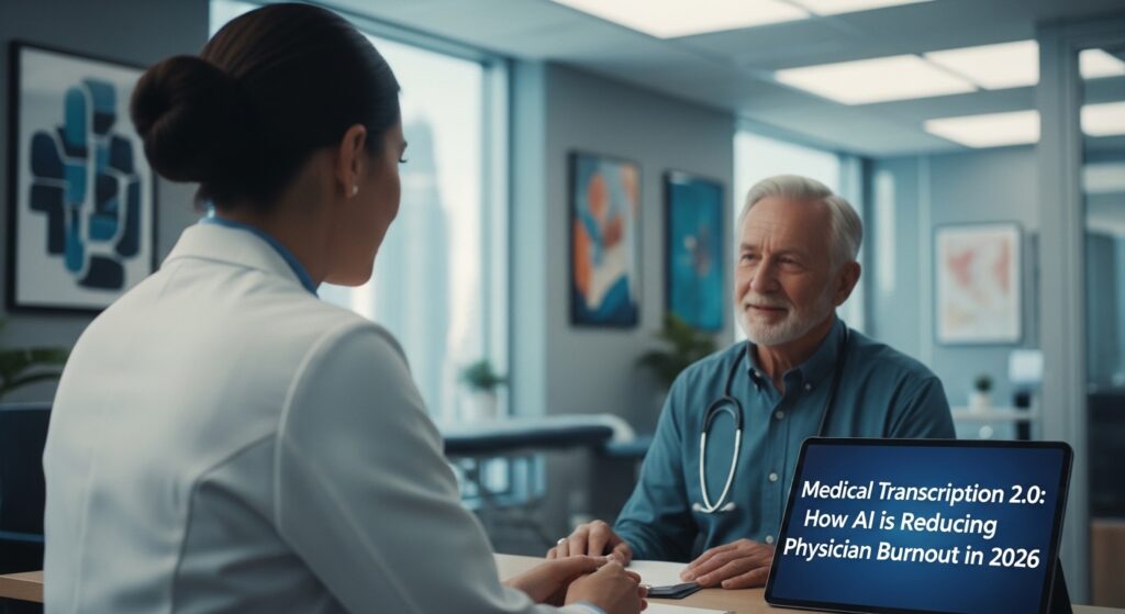 Medical Transcription 2.0: How AI is Reducing Physician Burnout in 2026