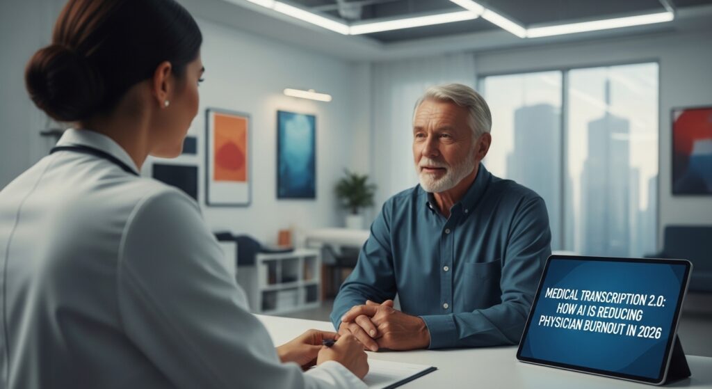 Medical Transcription 2.0: How AI is Reducing Physician Burnout in 2026