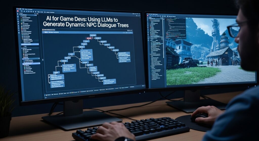 AI for Game Devs: Using LLMs to Generate Dynamic NPC Dialogue Trees