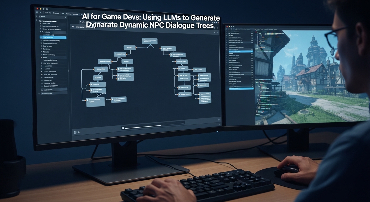 AI for Game Devs: Using LLMs to Generate Dynamic NPC Dialogue Trees