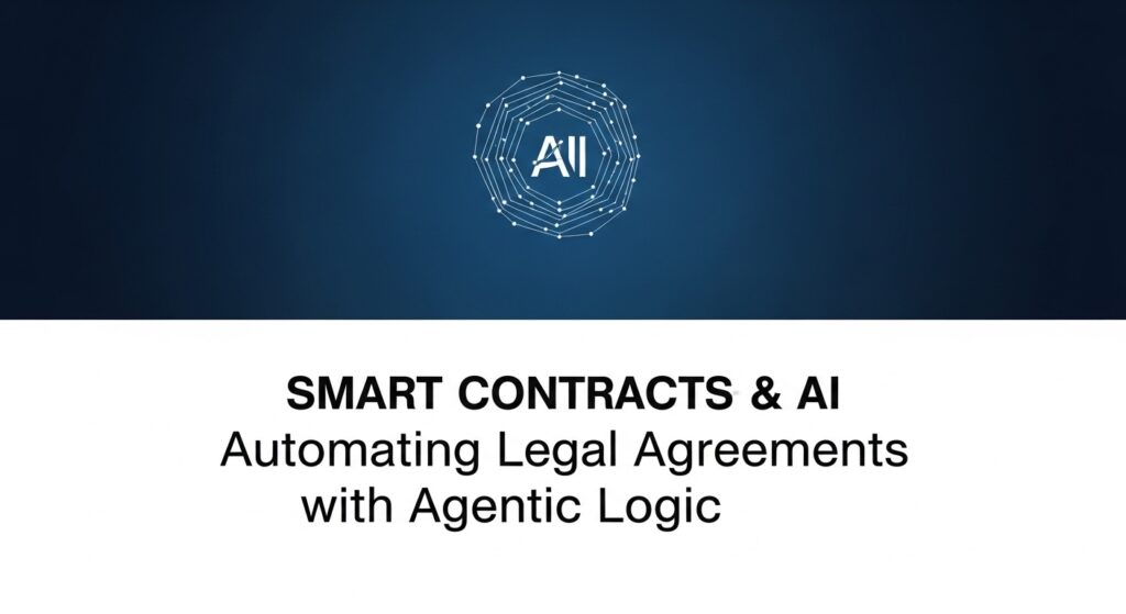 Smart Contracts & AI: Automating Legal Agreements with Agentic Logic