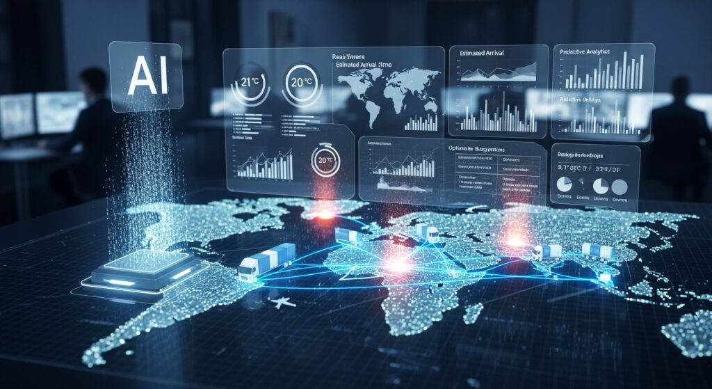Logistics AI: Optimizing Cold-Chain Supply Routes for Perishable Goods