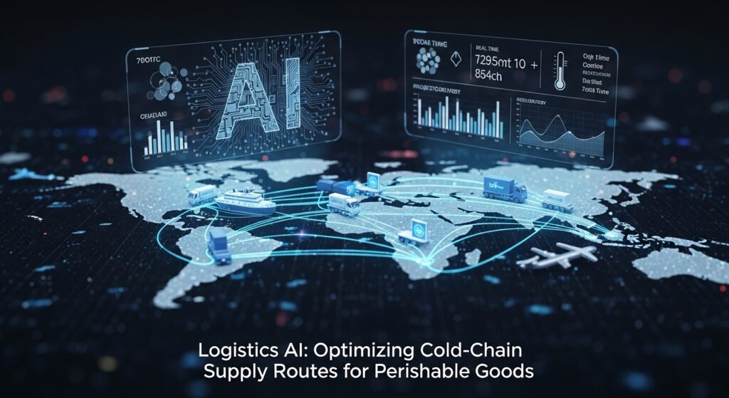Logistics AI: Optimizing Cold-Chain Supply Routes for Perishable Goods