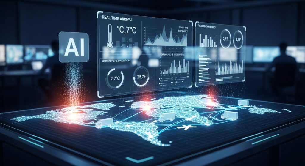 Logistics AI: Optimizing Cold-Chain Supply Routes for Perishable Goods