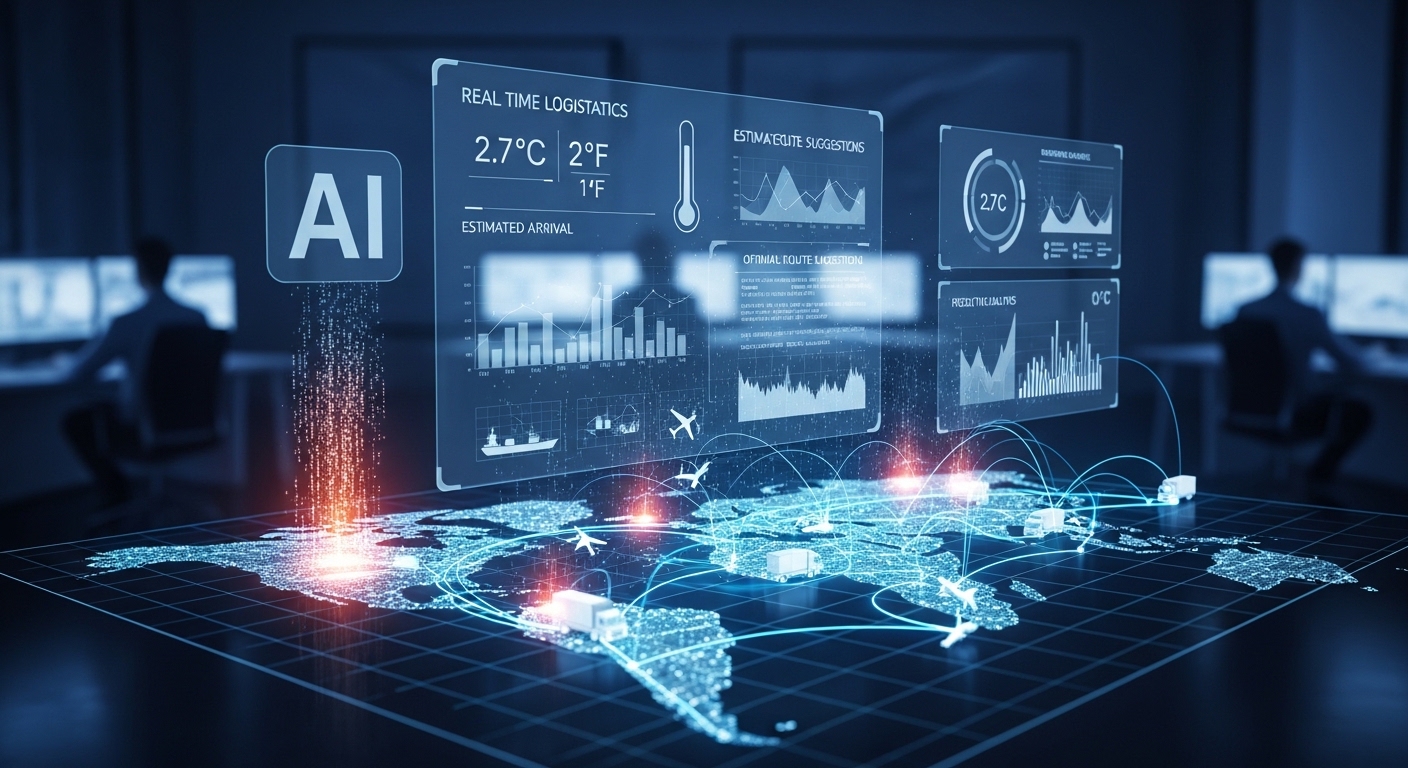 Logistics AI: Optimizing Cold-Chain Supply Routes for Perishable Goods