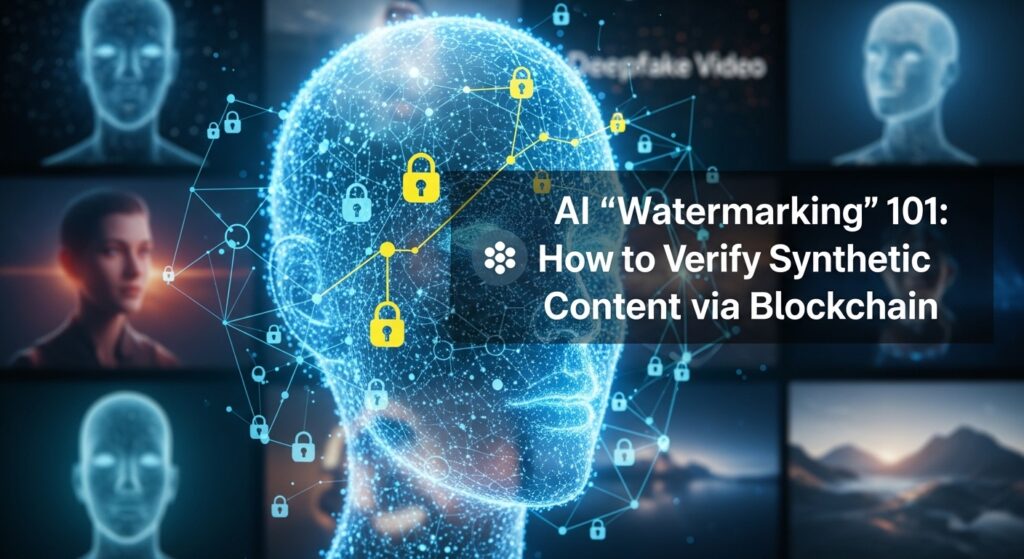AI "Watermarking" 101: How to Verify Synthetic Content via Blockchain