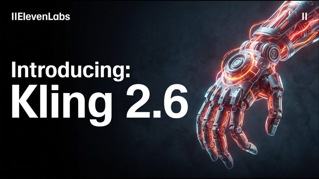 Kling 2.6 Pro: The AI Video Generator That Finally Nailed Native Audio
